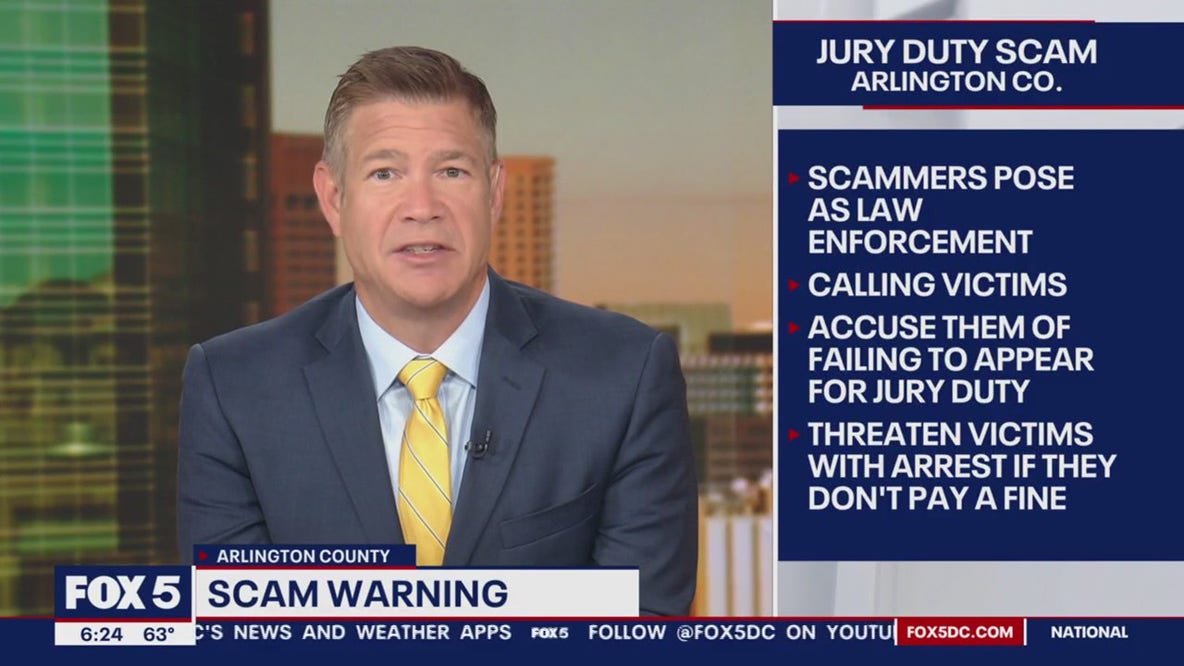 Virginia officials warn of jury duty scam reports