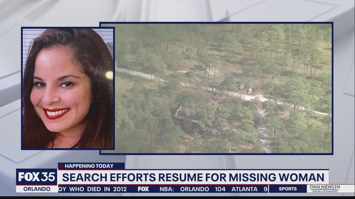 Search efforts resume for missing Florida woman