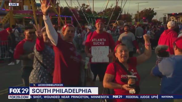Red October: Phillies fans excited for NLDS Game 4