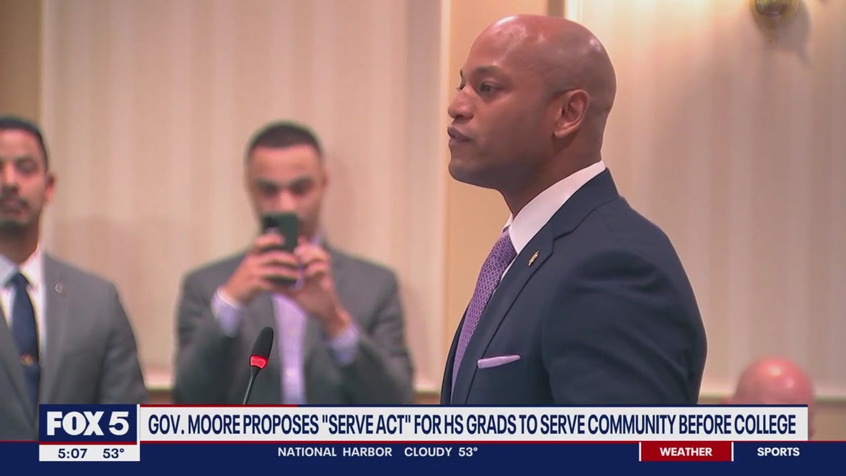 Gov. Moore proposes SERVE Act for high school grads