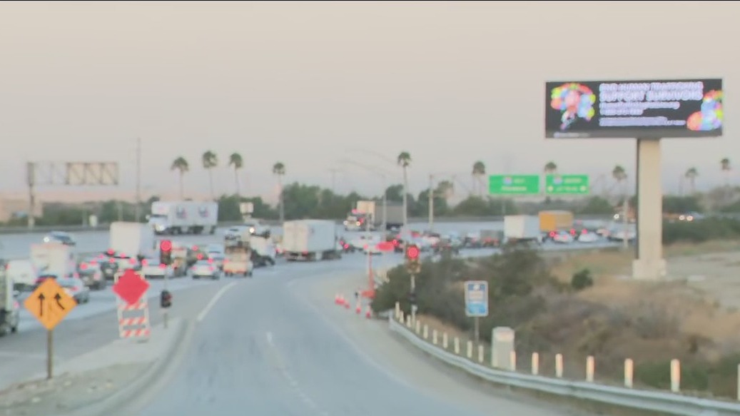 5-day construction project underway on 210 Freeway in Irwindale