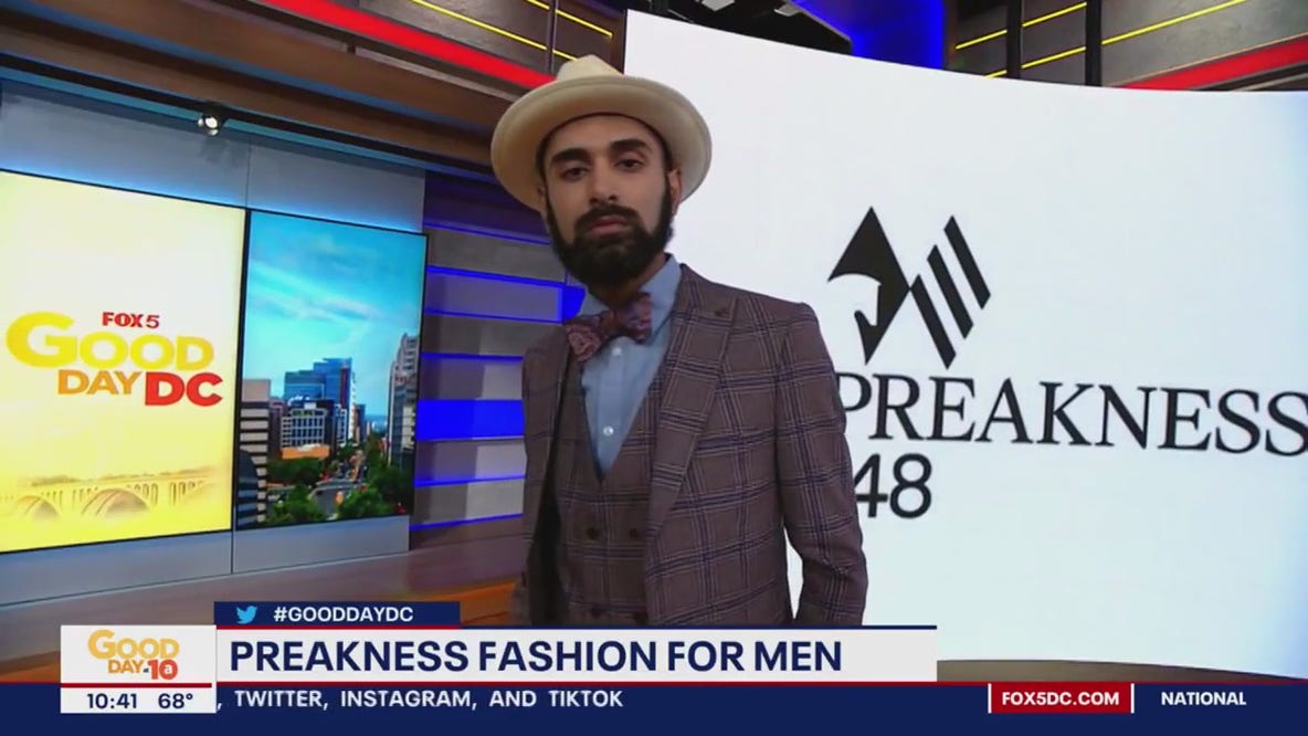 Preakness fashion for men