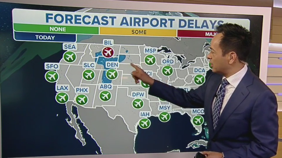 FOX Weather meteorologist Craig Herrera has holiday travel forecast