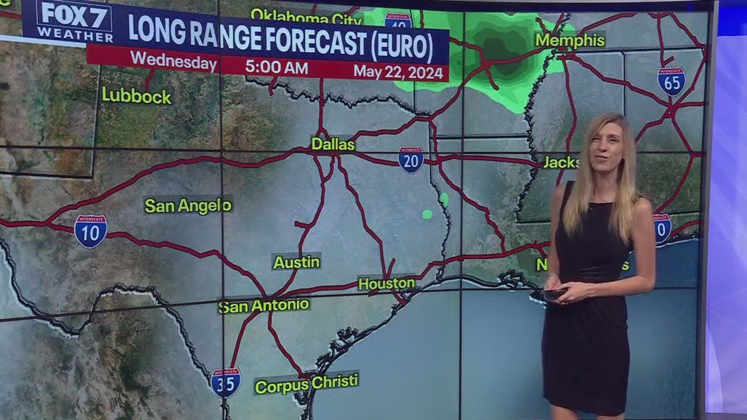 Austin weather: Rain chances late next week