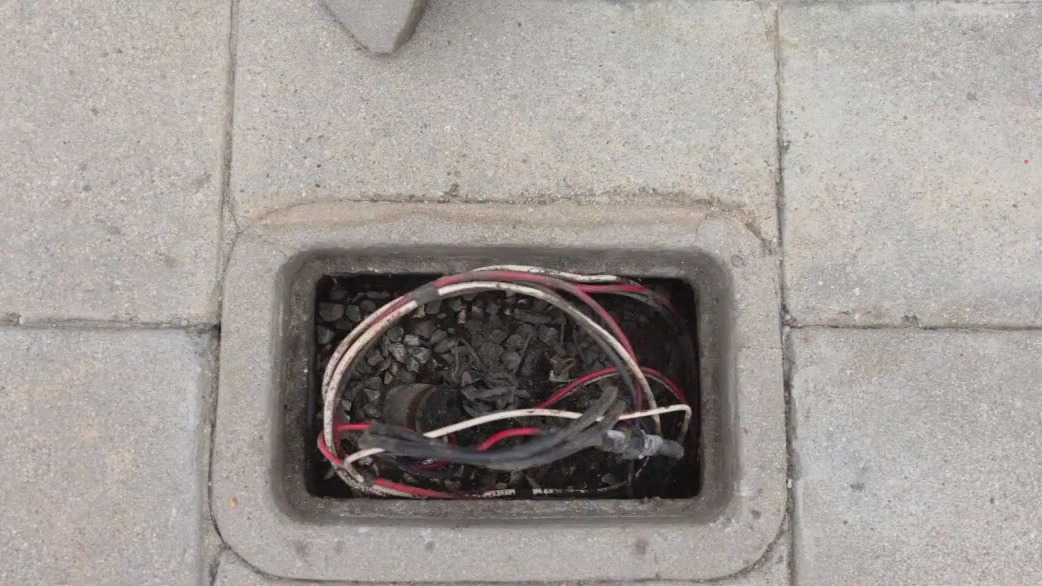 Copper wire theft on the rise