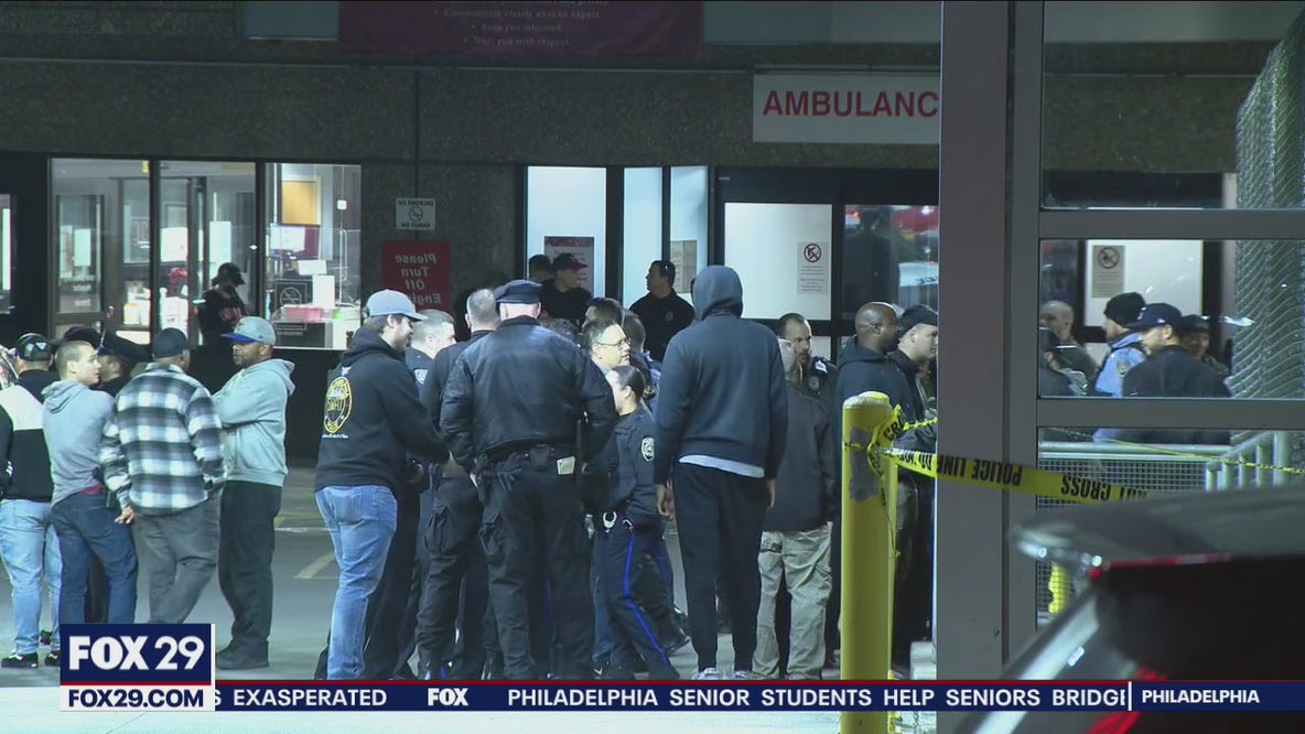 SEPTA officer stable after being shot in a shootout with barricaded suspect
