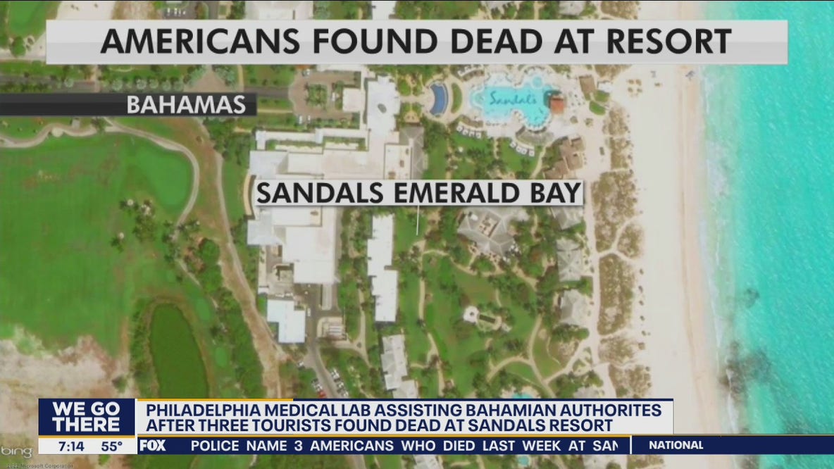Philadelphia lab helping authorities test samples of Americans found dead in the Bahamas