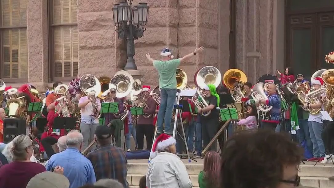 A tuba Christmas at the Texas Capitol FOX 7 Austin