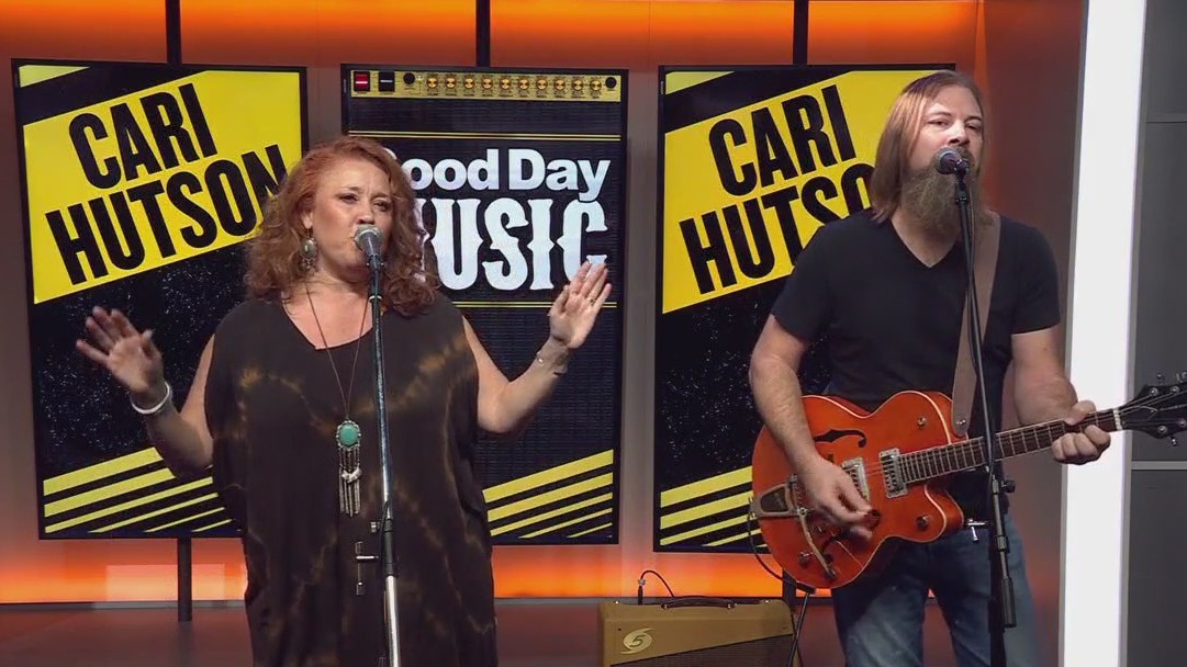 Cari Hutson performs on Good Day Austin