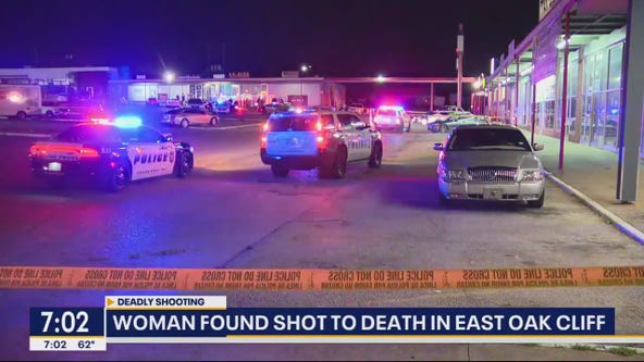 Woman found shot to death in east oak cliff