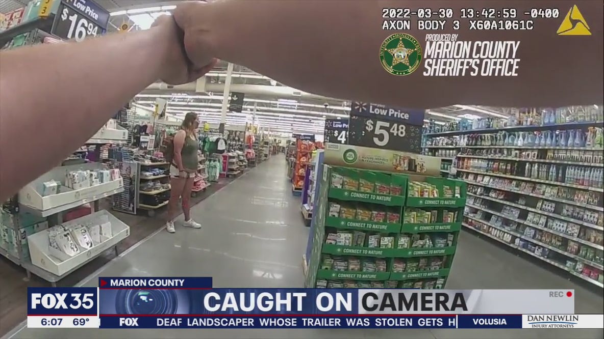 Body cam shows armed Walmart shopper being tased by Marion County deputy