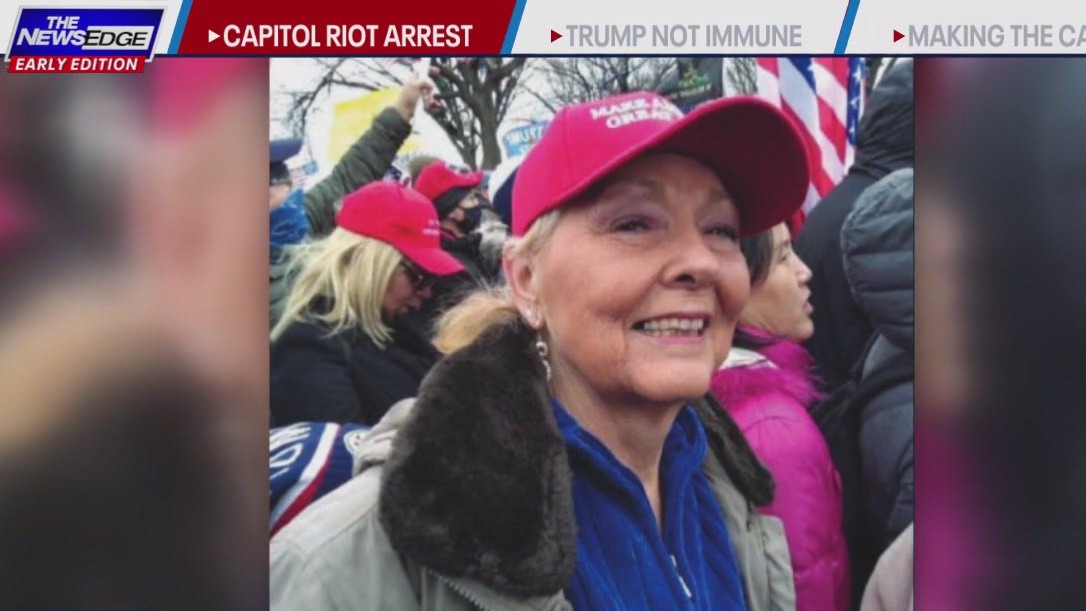 Capitol Riot arrest: 70-year-old turned herself in