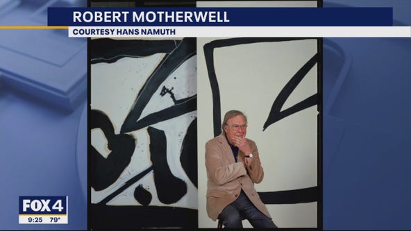 Exhibit features decades of Robert Motherwell's work