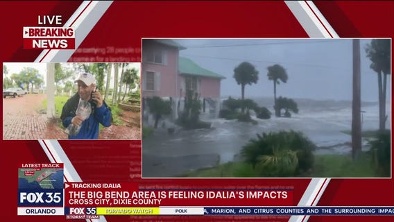 'Already 4 feet': Cedar Key man talks Idalia damage