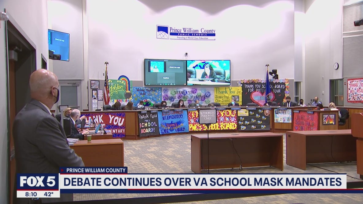 Debate continues over Virginia school mask mandates