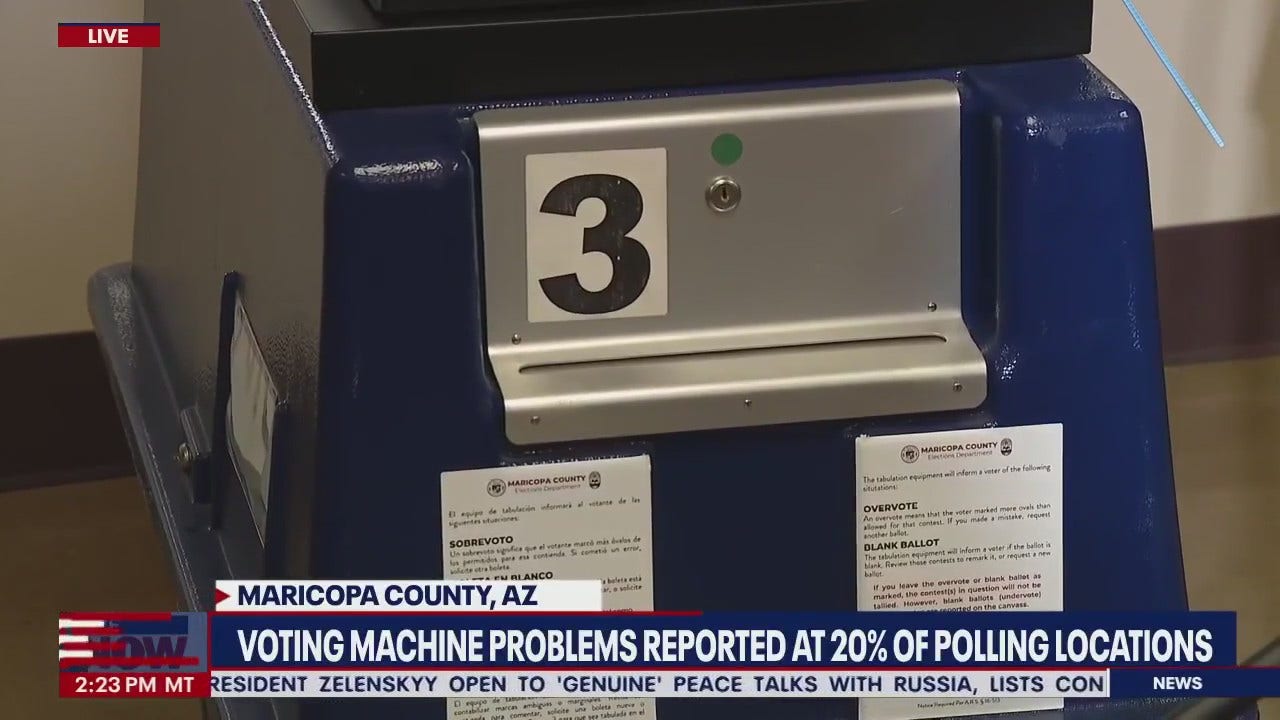Arizona's Maricopa County election officials address problems with vote