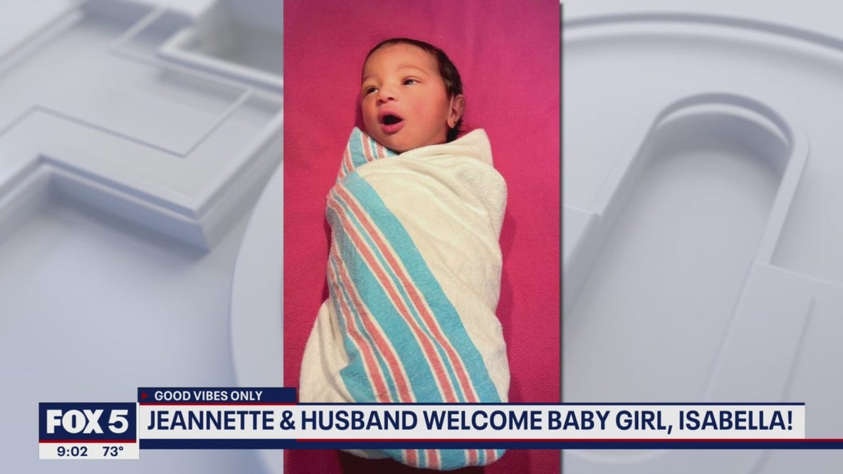 Jeannette and husband Robert welcome baby girl!
