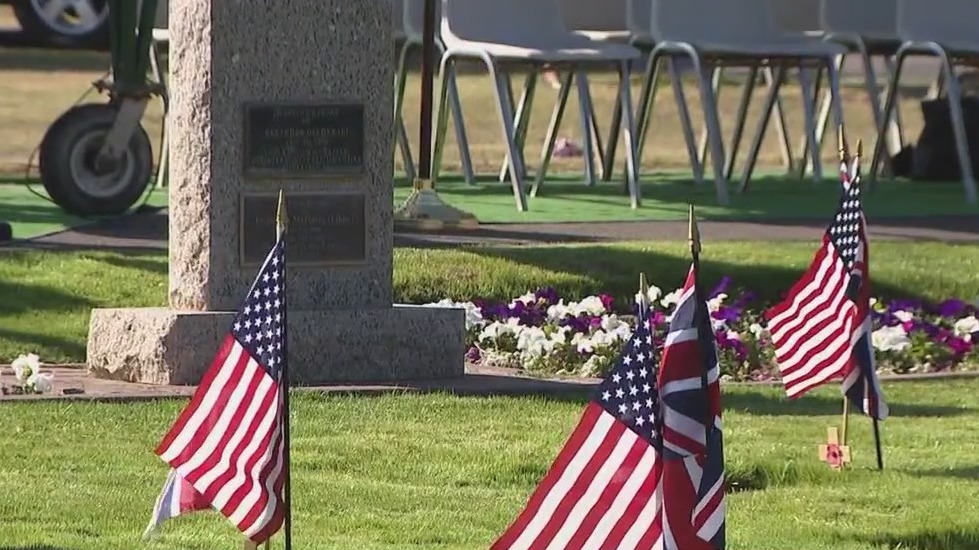 Royal Air Force members killed while training in Mesa during WWII remembered