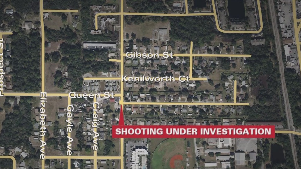 Suspect opens fire on car in Titusville