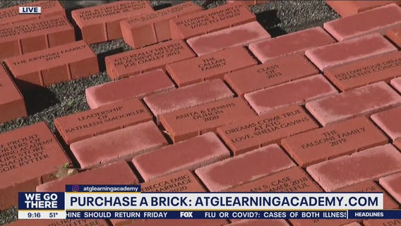ATG Learning Academy raising money with personalized brick walkway