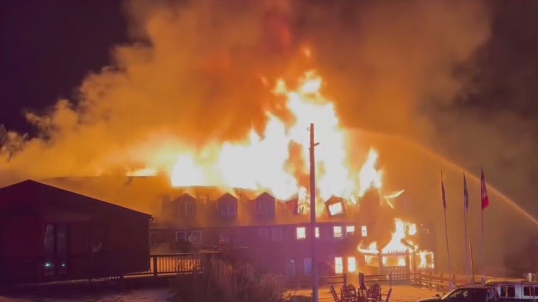 Lutsen Lodge turned to rubble after huge fire