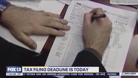 Tax filing deadline is today
