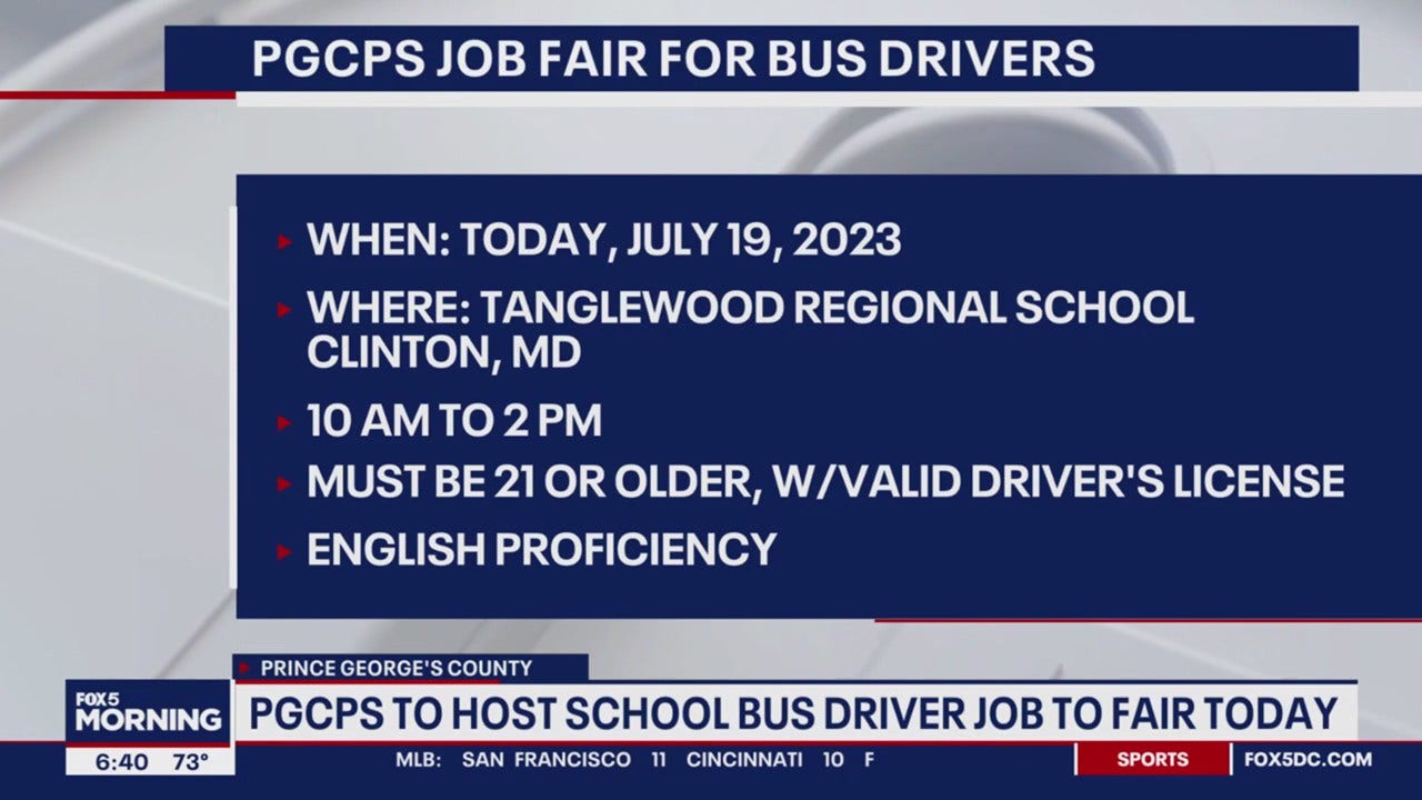 School Bus Driver Hiring Fair Wednesday In Prince George s County FOX school-bus-driver-hiring-fair-wednesday-in-prince-george-s-county-fox