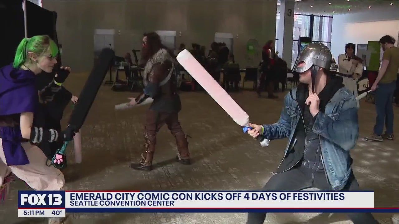 Emerald City Comic Con kicks off FOX 13 Seattle