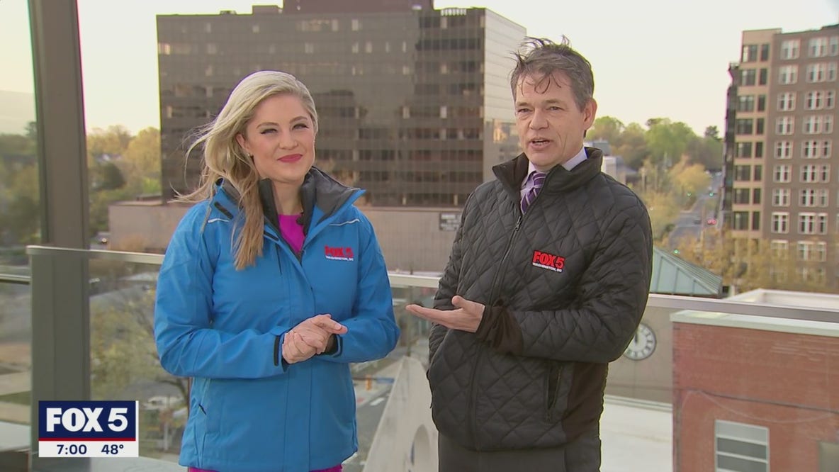 Welcoming FOX 5 meteorologist Claire Anderson!