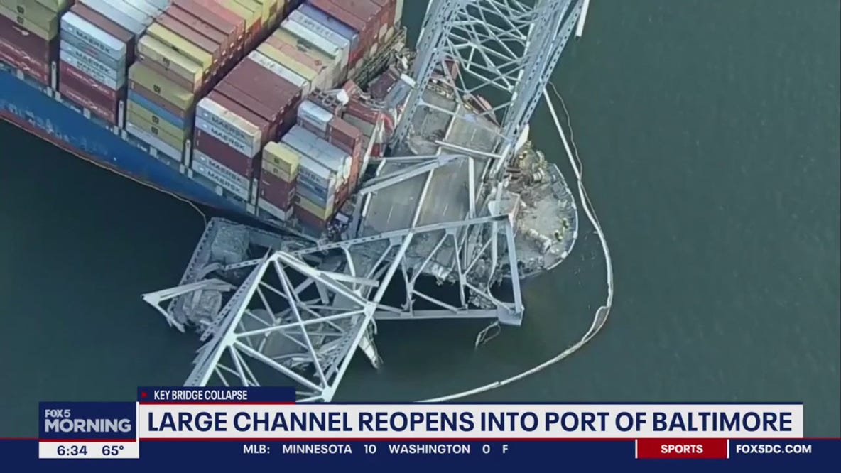 Baltimore Key Bridge collapse: Gov. Moore says work not done after removal of container ship