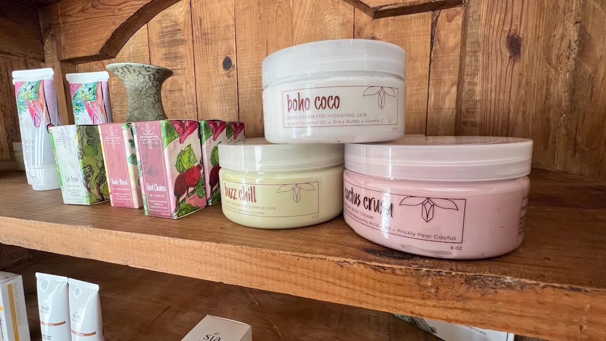 Earth Based Body's skin hydration products with local ingredients | Made In Arizona