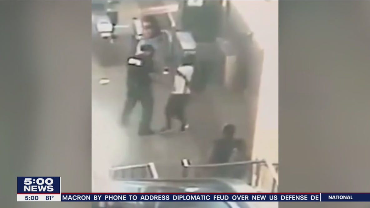 SEPTA revenue officer slugs rider at Frankford Transportation Center