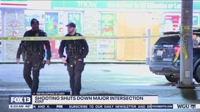 Kent shooting shuts down major intersection