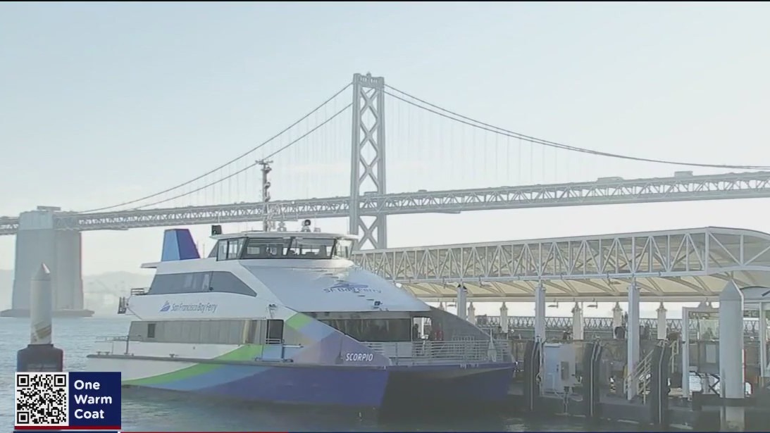 Bay Area ferry services to receive $22M through federal bipartisan infrastructure law
