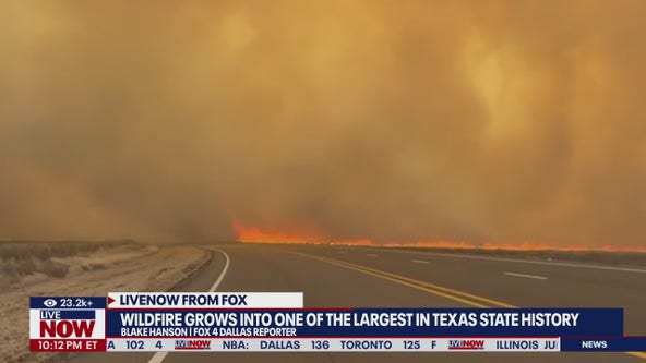 Texas Panhandle fire: 2nd largest in state history