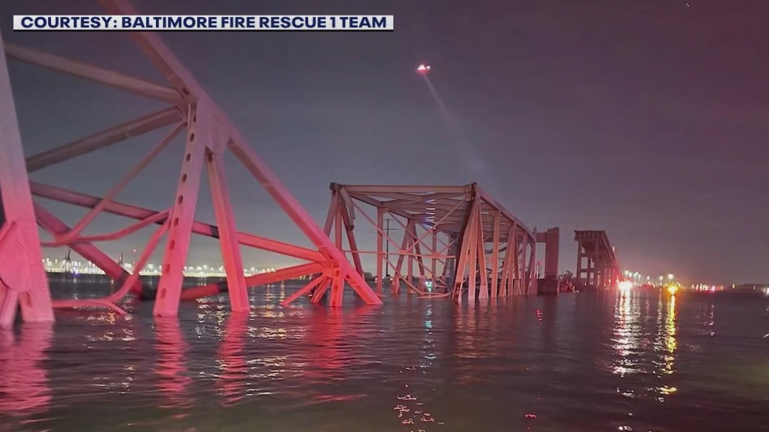 Baltimore Key Bridge collapse: Search and rescue