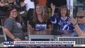 Lightning and Panthers rekindle rivalry with Amway exhibition game
