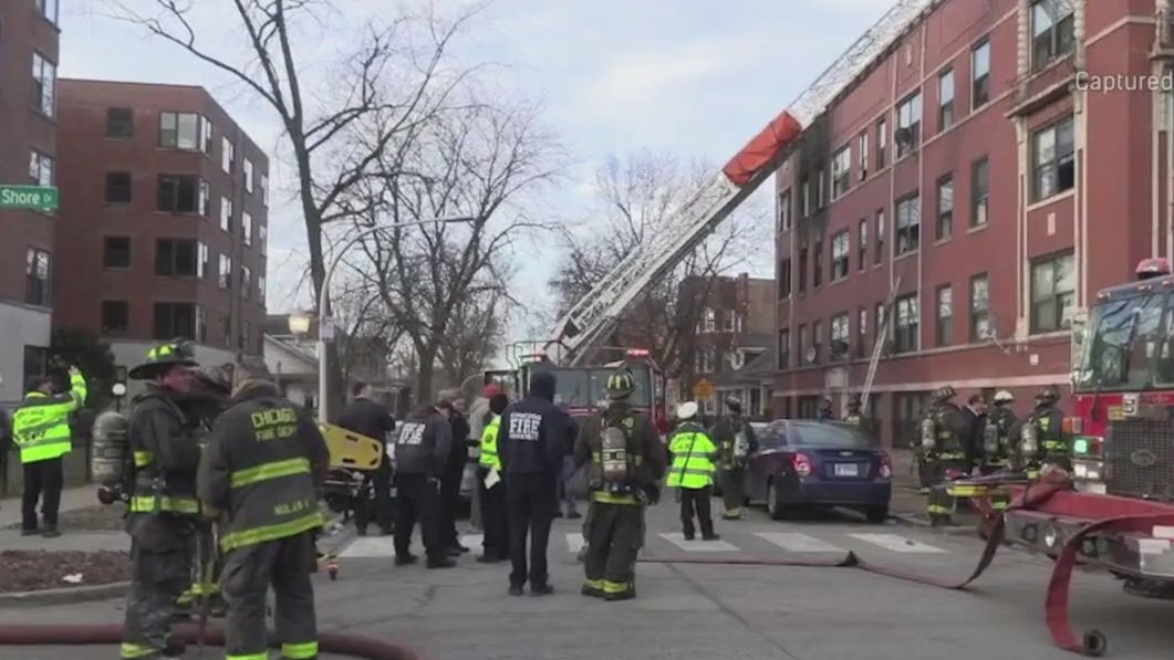 Several families displaced by South Shore fire