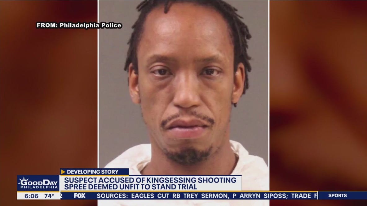 Suspect accused of Philadelphia mass shooting deemed unfit to stand trial