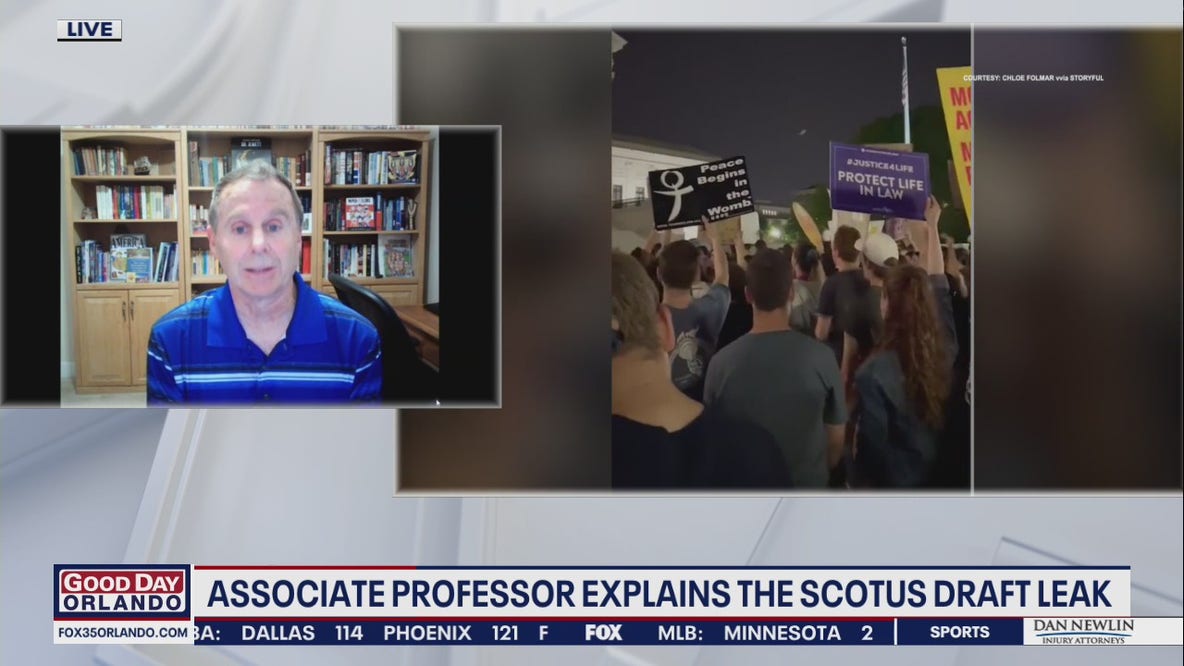 UCF associate professor explains the SCOTUS draft leak
