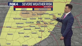 Dallas weather: April 24 afternoon forecast