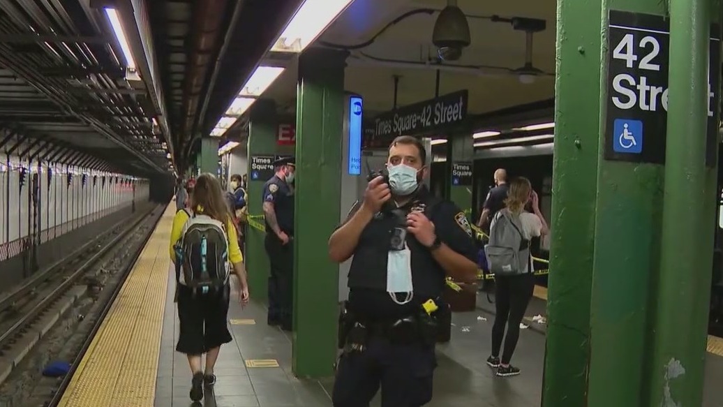 Violence at Times Square station