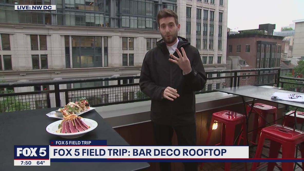 FOX 5 Field Trip: Bar Deco Rooftop