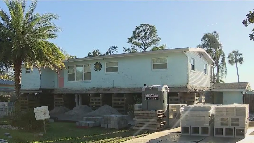 Federal program lifts homes in Florida to protect from next hurricane
