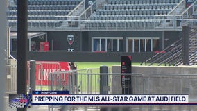 Prepping for the MLS All-Star Game at Audi Field