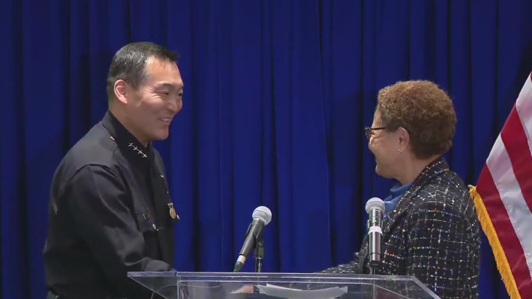 Interim LAPD chief Dominic Choi sworn in