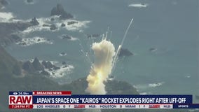 Japan's Kairos rocket explodes after liftoff