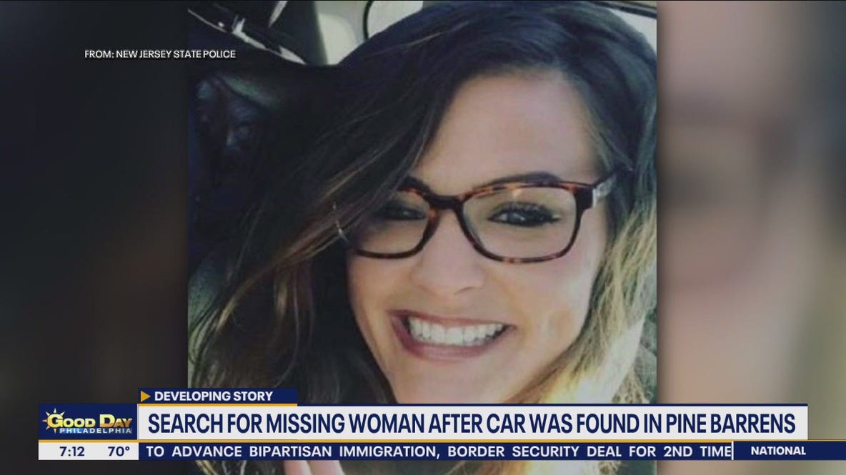 Missing New Jersey woman's car found disabled in Pine Barrens