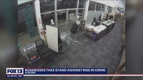 Businesses take stand against rise in crime