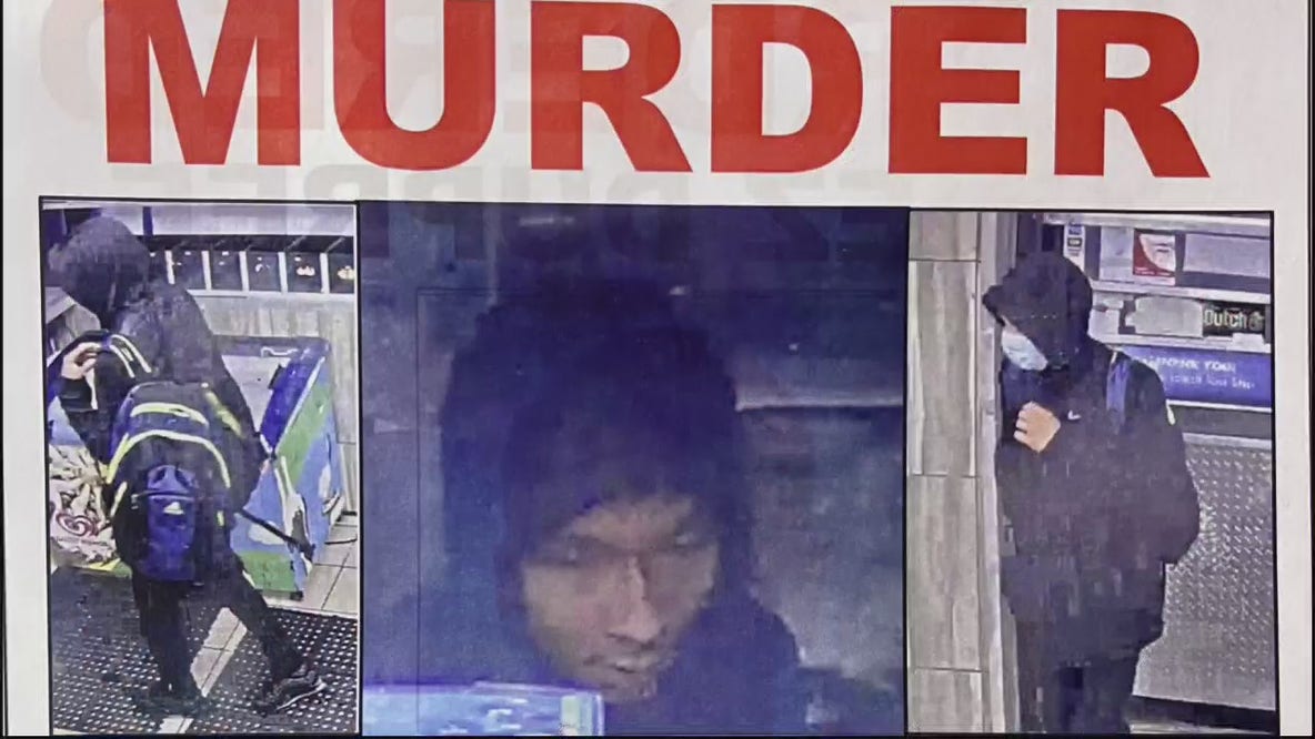 Community outraged as search for man who executed panhandler continues